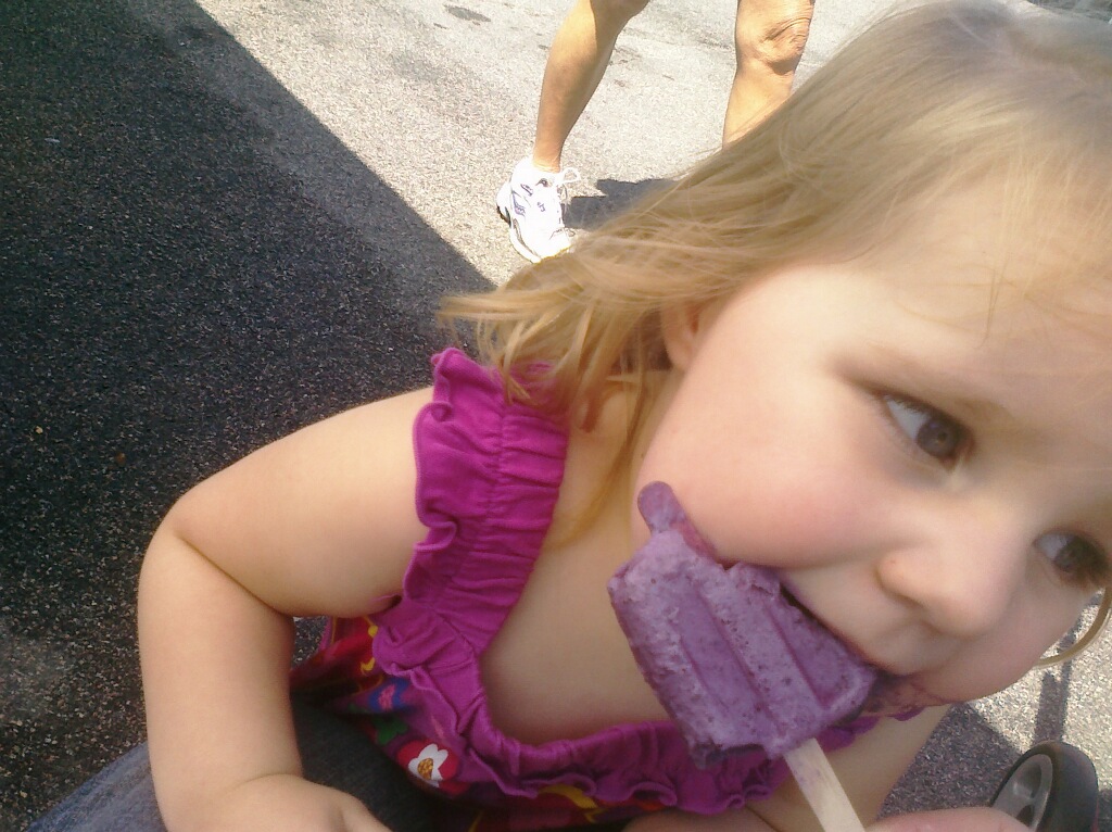Georgia eating pop
